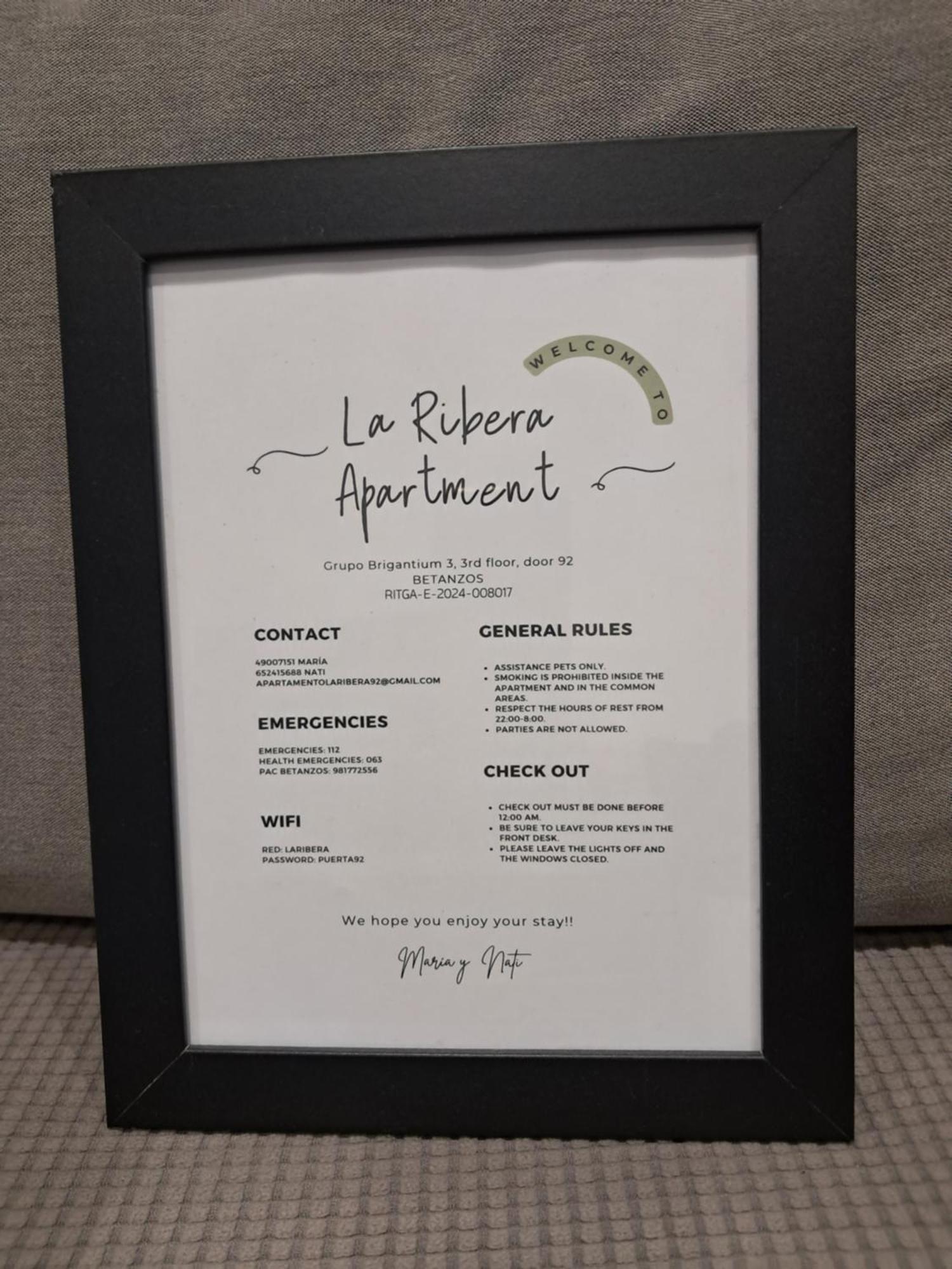 Apartamento La Ribera Betanzos Exteriér fotografie